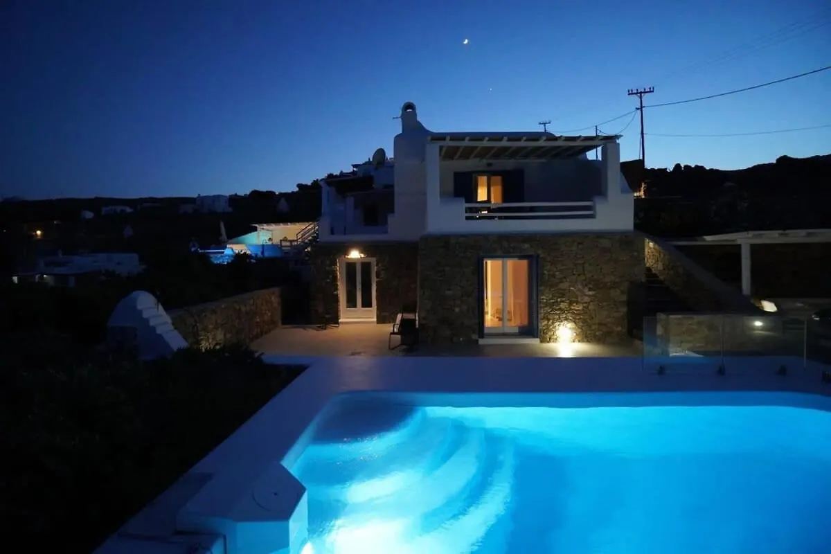 Mykonian Exclusive Villa With Private Pool Panormos  Griechenland